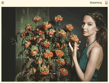 Tablet Screenshot of blooming.nl